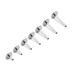 18g Internal UFO ROUNDED Disc Steel Labret Post - Version 1