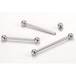 18g Internally Threaded Titanium Straight Barbell