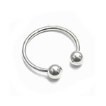 18g Steel Circular Barbell - Externally Threaded