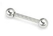 18g Straight Surgical Steel External Thread Barbell