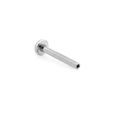 18g Threadless Titanium Labret - 2.5mm Flat Back - Post Only