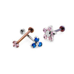 18g Threadless Titanium Labret - 2.5mm Flat Back - Post Only
