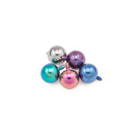 18g and 16g Titanium Ball Top for Internally Threaded Jewelry