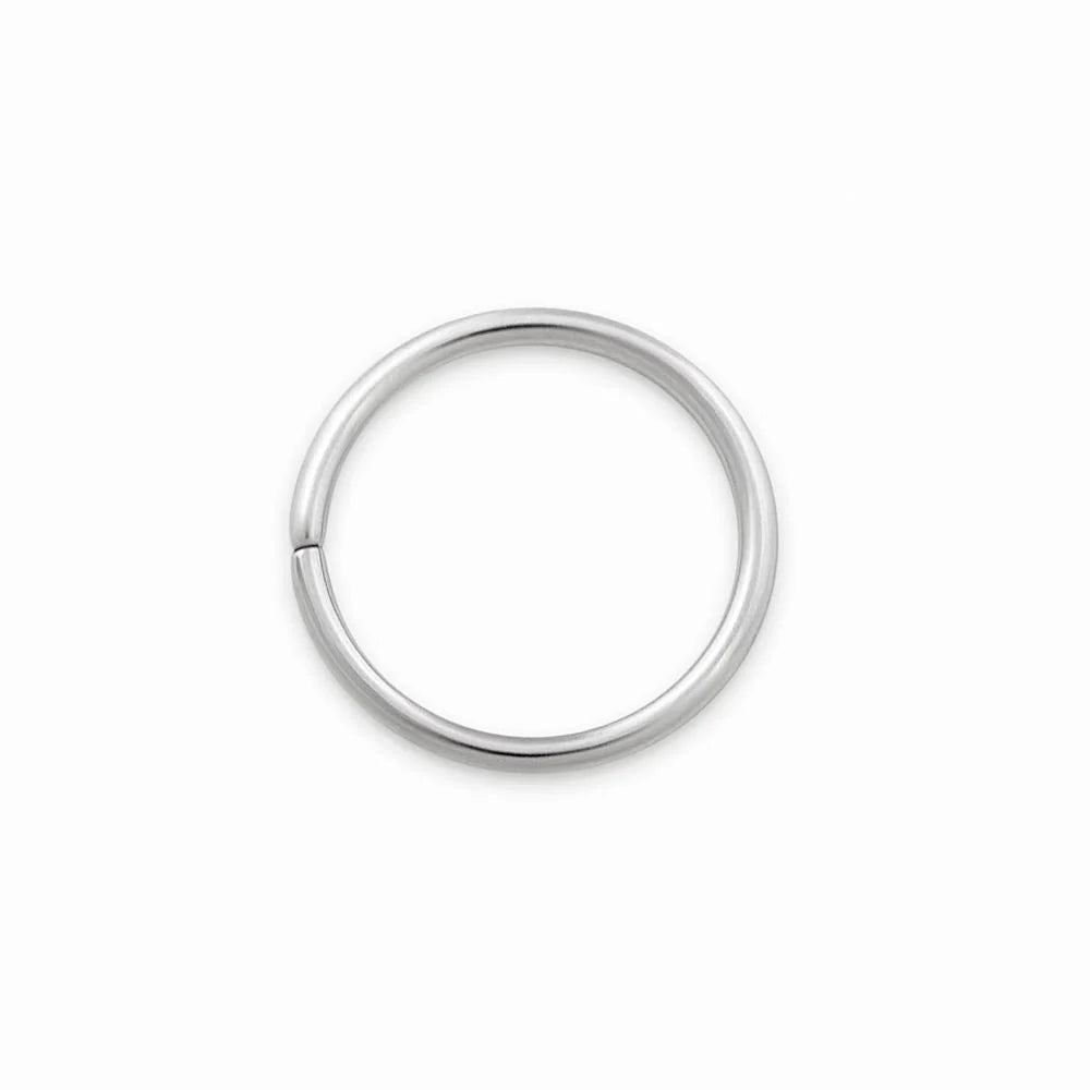 18g Seamless Annealed Stainless Steel Ring - Choose Diameter