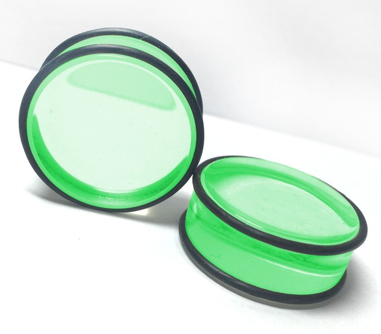 UV Acrylic Grooved Plugs
