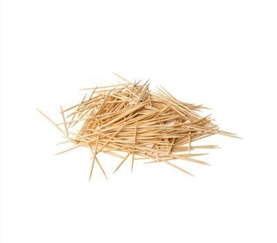 130 Bamboo Toothpicks for Marking Piercings