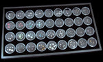 250 Assorted Internal Tops with Display Tray