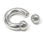 2g Internally Threaded Steel Circular Barbell
