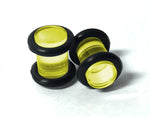 UV Acrylic Grooved Plugs