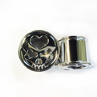 316LVM Steel Skull and Heart Eyelets