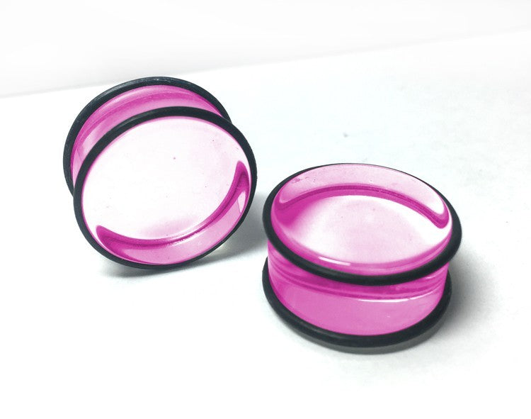 UV Acrylic Grooved Plugs
