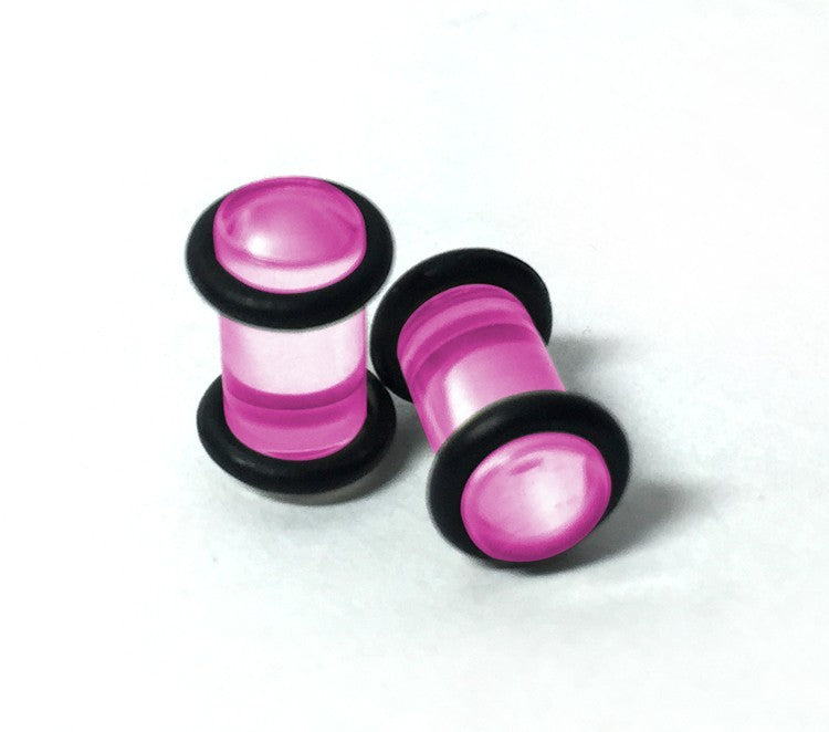 UV Acrylic Grooved Plugs