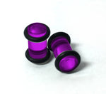 UV Acrylic Grooved Plugs