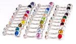 50 pc Double Jeweled Steel Belly Curve Barbell Package