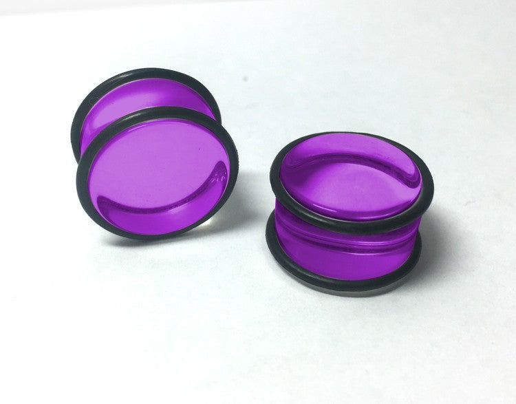 UV Acrylic Grooved Plugs