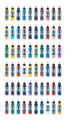 60 Color Full Set - Fusion Tattoo Ink