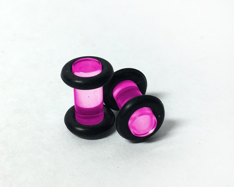 UV Acrylic Grooved Plugs