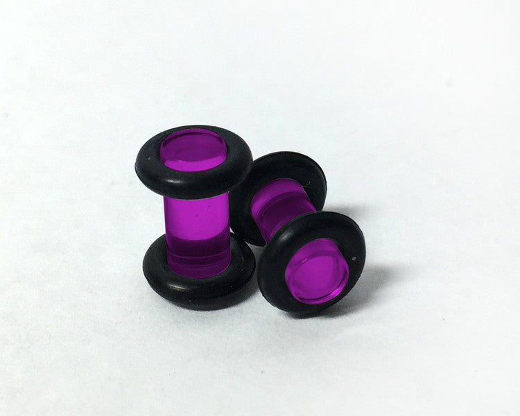 UV Acrylic Grooved Plugs