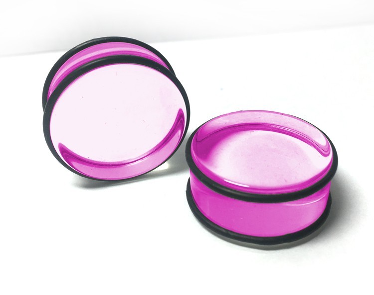 UV Acrylic Grooved Plugs