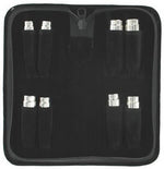 8 Piece Steel Eyelet Taper Set 18mm - 25mm