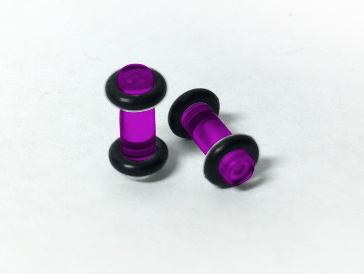 UV Acrylic Grooved Plugs