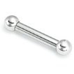 8g Straight Surgical Steel Internally Thread Barbell