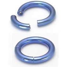 8g Titanium Segment Rings