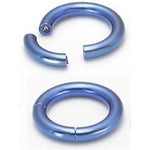 8g Titanium Segment Rings