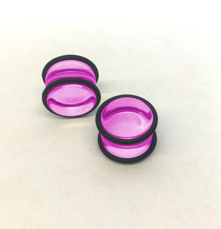 UV Acrylic Grooved Plugs