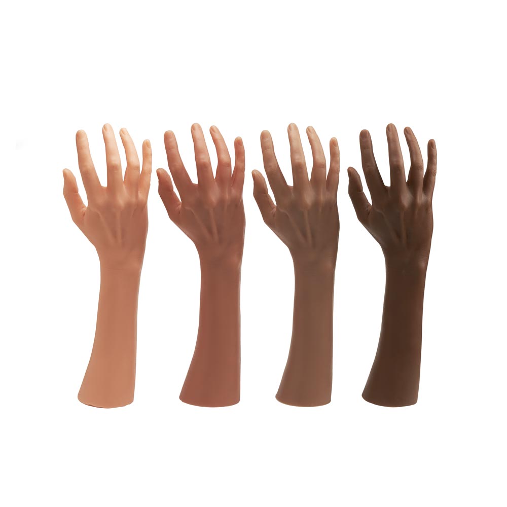 A Pound of Flesh Tattooable Synthetic Female Arm — Right or Left — Pick Skin Tone