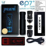 Black AVA Premium Wireless Tattoo GT Pen - 3.5mm EP7 plus Luxury Kit