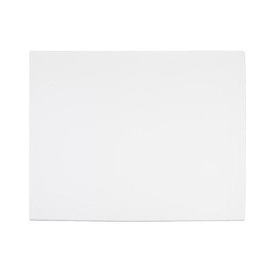 A Pound of Flesh - Silicone Synthetic Canvas - 18” x 24” - 4mm Thick - White