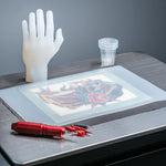 A Pound of Flesh - Silicone Synthetic Hand with Wrist - Clear
