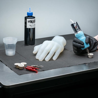 A Pound of Flesh - Silicone Synthetic Hand with Wrist - Clear