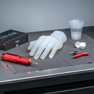A Pound of Flesh - Silicone Synthetic Hand with Wrist - Clear