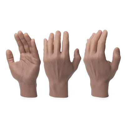 A Pound of Flesh  - Silicone Synthetic Hand with Wrist - Fitzpatrick Tone 3