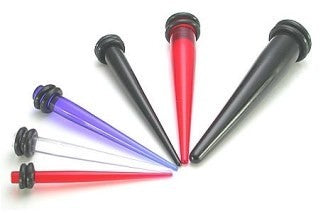 Acrylic Straight Taper Pin with O-Ring