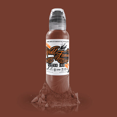 World Famous Tattoo Ink - Ilya Fom's Animal Kingdom - Bark Brown