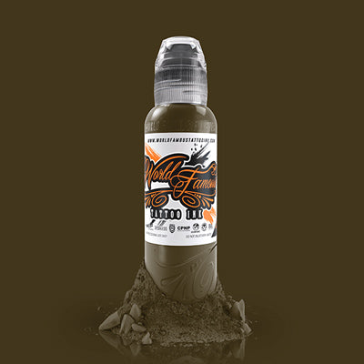 World Famous Tattoo Ink - Army Green