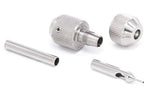 Auto Locking Stainless Steel Tattoo Grip