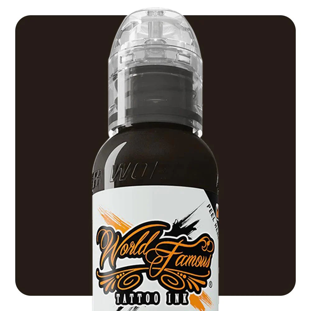 World Famous Tattoo Ink - Badlands Brown