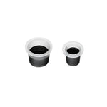 Bag of 1000 Saferly Standard Tattoo Ink Caps - Small or Large