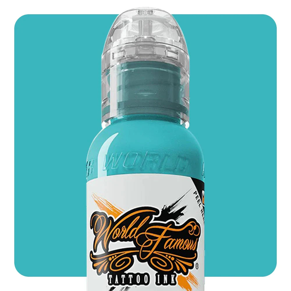 World Famous Tattoo Ink - Barrier Reef Blue