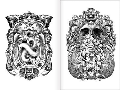 Beautiful Death - Royalty Free Ornate Death Images Assembled by Pale Horse