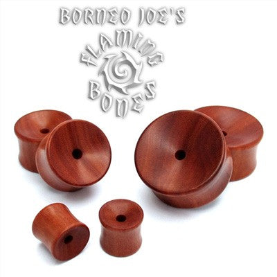Bi-Con Red Saba Wood Eyelets