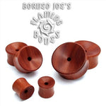Bi-Con Red Saba Wood Eyelets