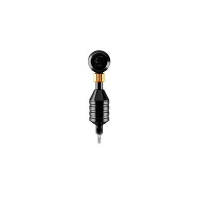 Black Cheyenne Sol Luna Tattoo Machine - Motor and 33mm Grip