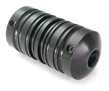 Black Plastic 1" inch Grip