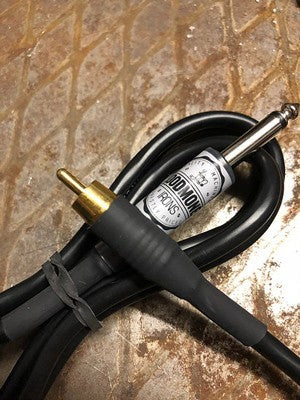 Blood Money Irons Double-Insulated RCA Cord in Black