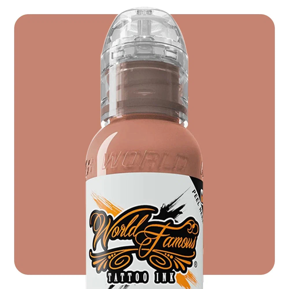 World Famous Tattoo Ink —  Pink Ribbon Bright Peach